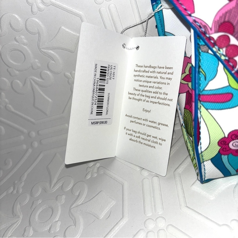 NWT Trina Turk Floral Print Clutch - Picture 8 of 9